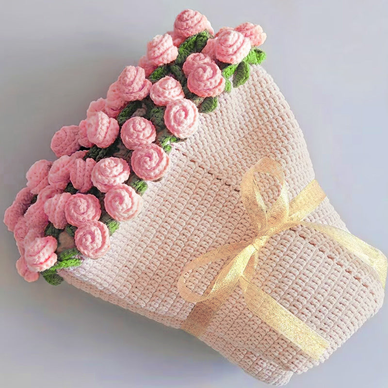 Handmade Rose Blanket