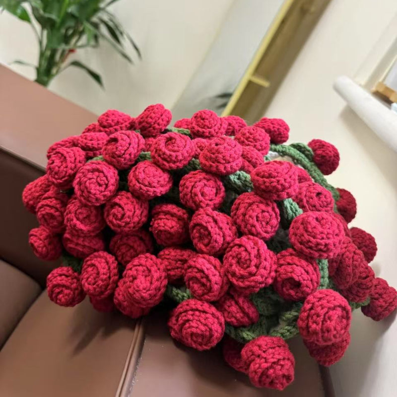 Handmade Rose Blanket